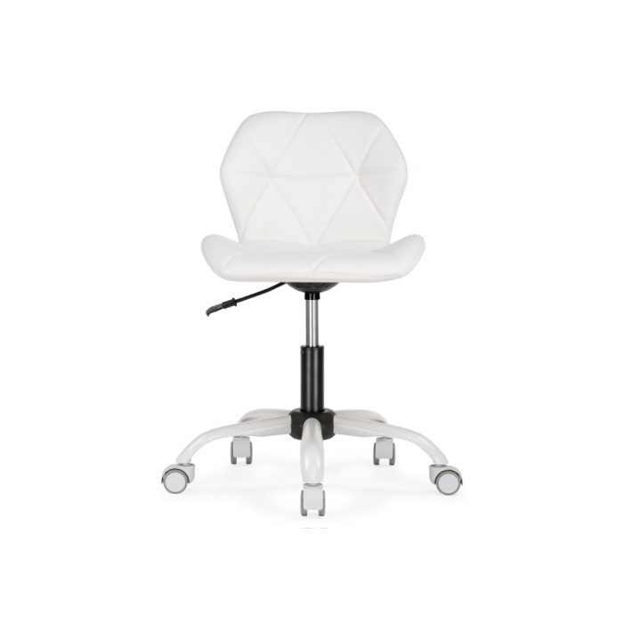 Компьютерное кресло Вальд экокожа белая