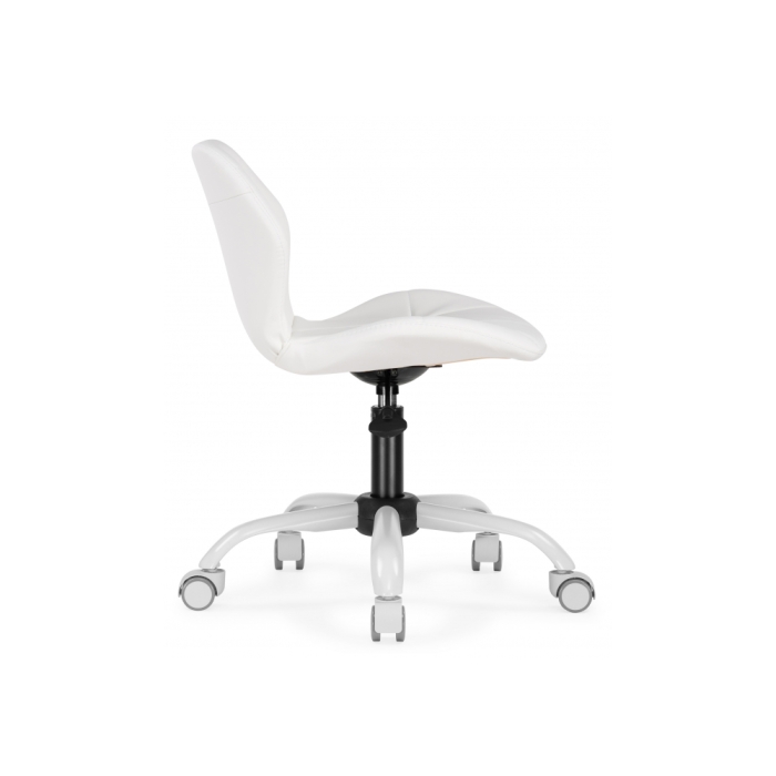 Компьютерное кресло Вальд экокожа белая