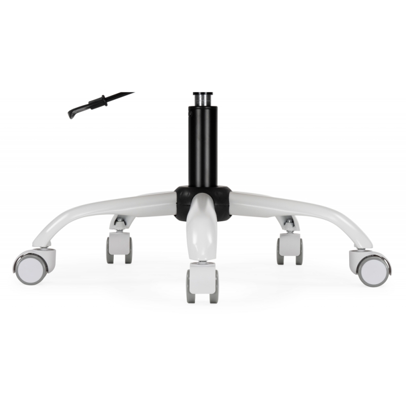 Компьютерное кресло Вальд экокожа белая