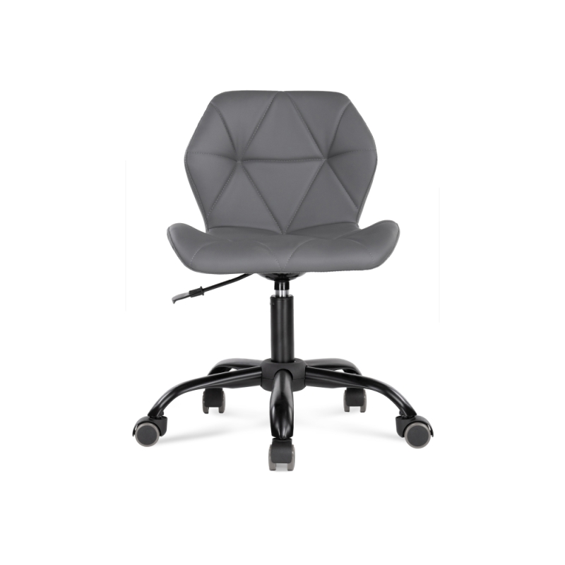 Компьютерное кресло Вальд экокожа серое