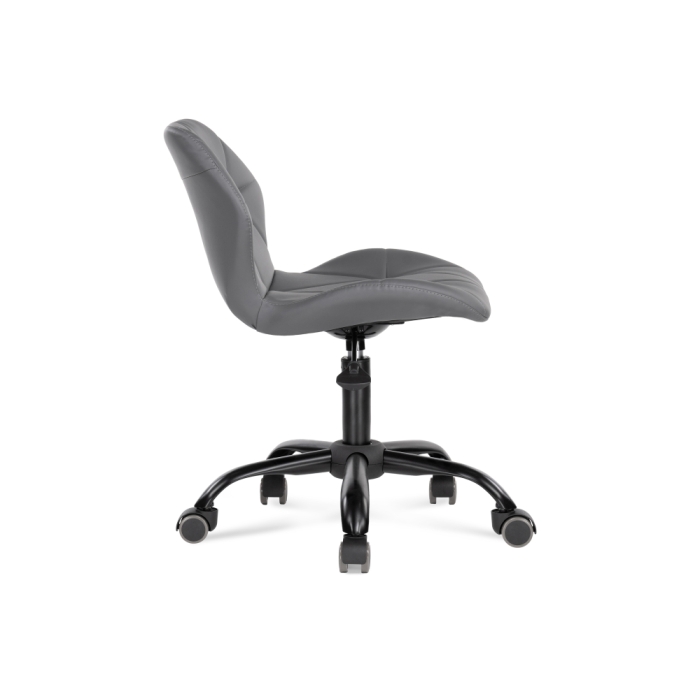 Компьютерное кресло Вальд экокожа серое