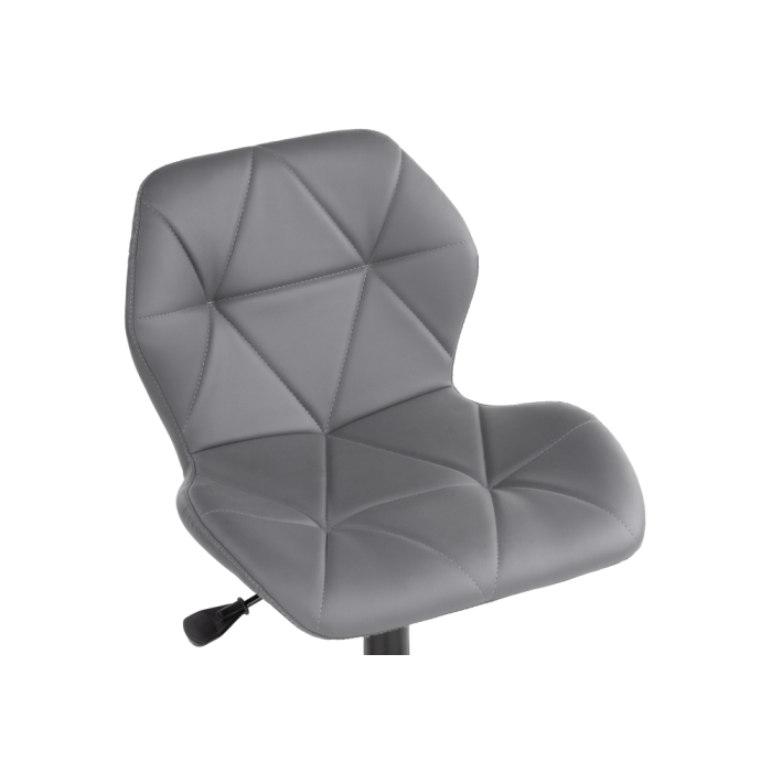 Компьютерное кресло Вальд экокожа серое