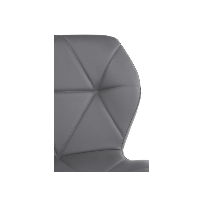 Компьютерное кресло Вальд экокожа серое