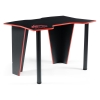 Компьютерный стол Алид 115,5х77х73,5 черный / красный