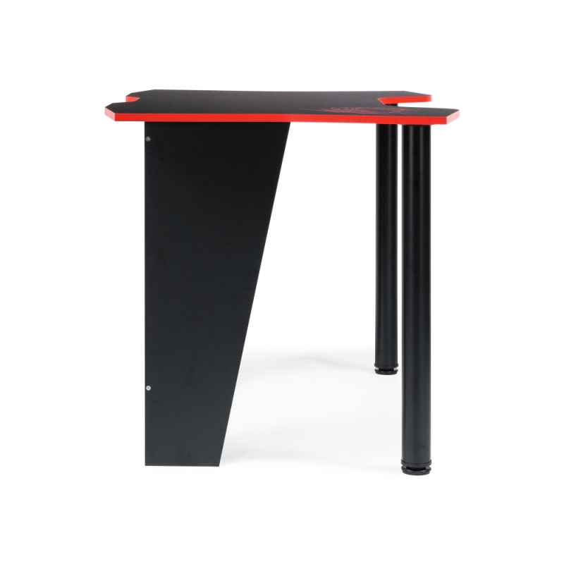 Компьютерный стол Алид 115,5х77х73,5 черный / красный