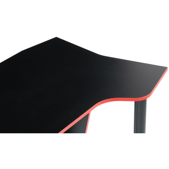 Компьютерный стол Алид 115,5х77х73,5 черный / красный