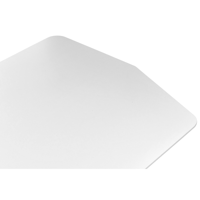 Компьютерный стол Desk 131х58х76 white / black