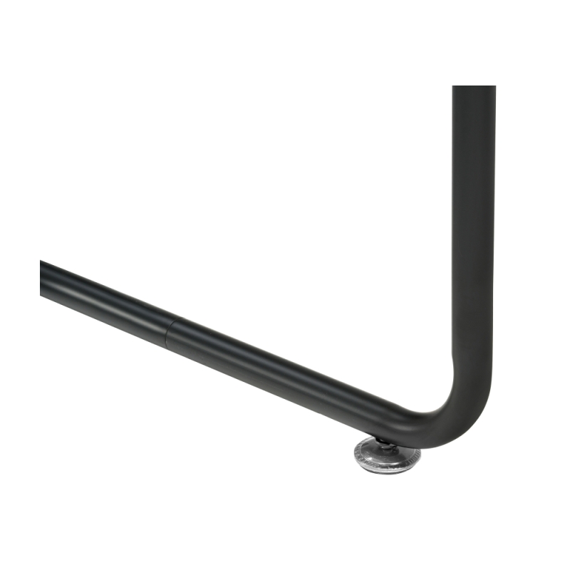 Компьютерный стол Desk 131х58х76 white / black