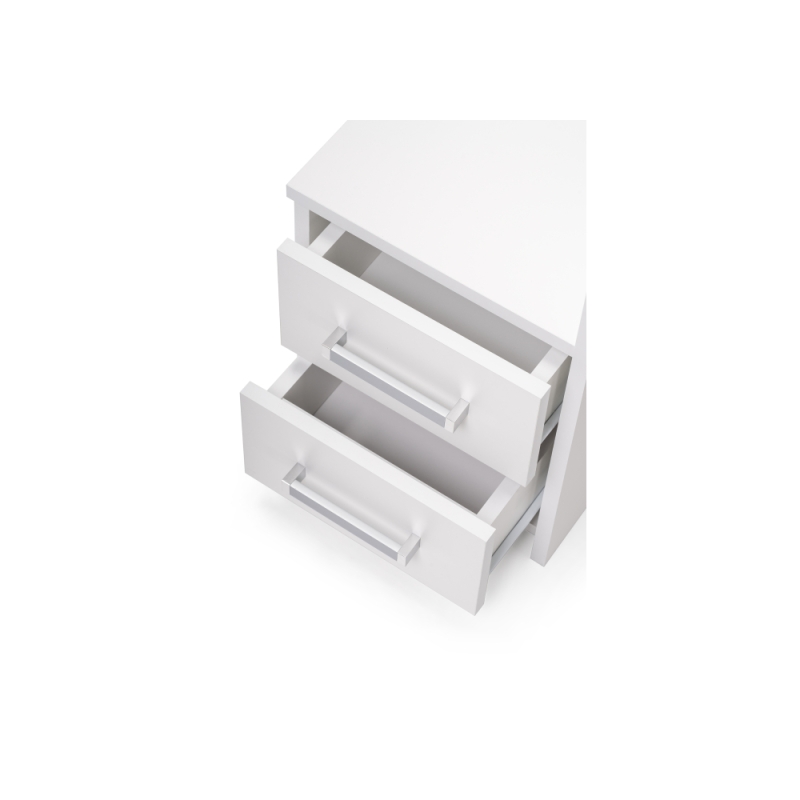 Компьютерный стол Джаз-24 99,6х49,4х86,4 левый белый