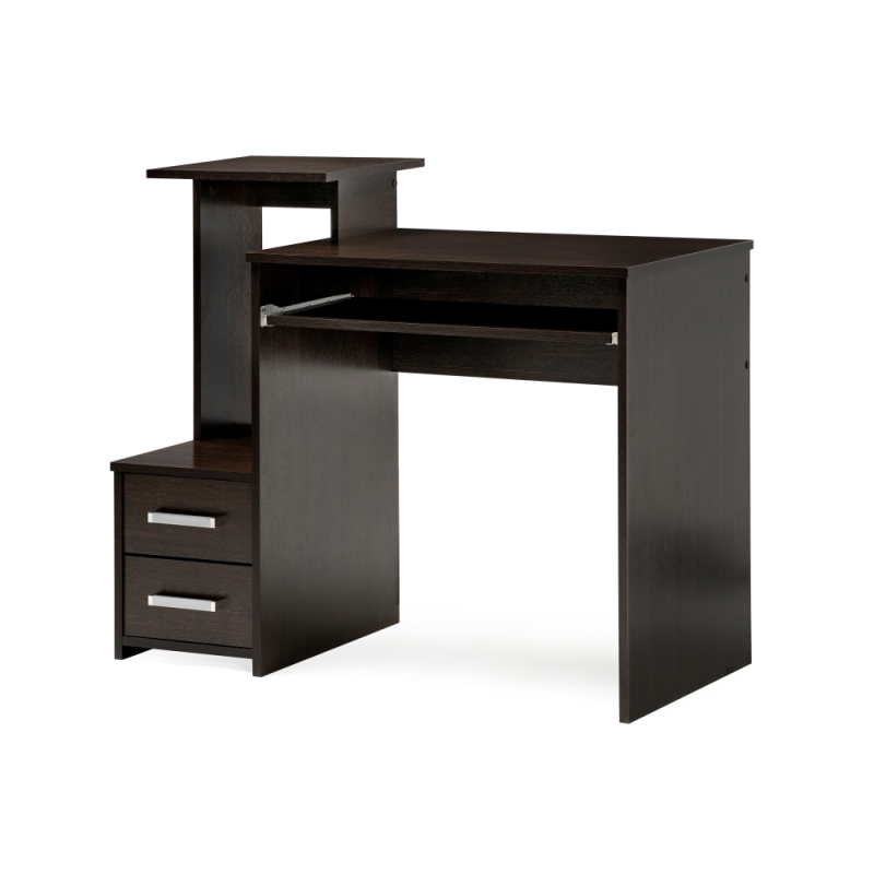 Компьютерный стол Джаз-24 99,6х49,4х86,4 левый венге