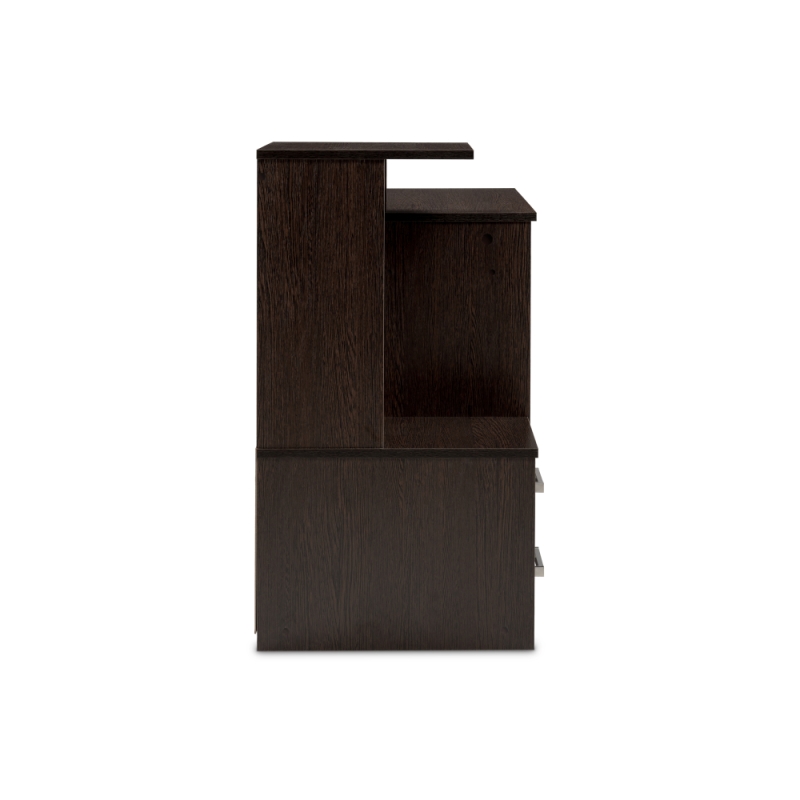 Компьютерный стол Джаз-24 99,6х49,4х86,4 левый венге