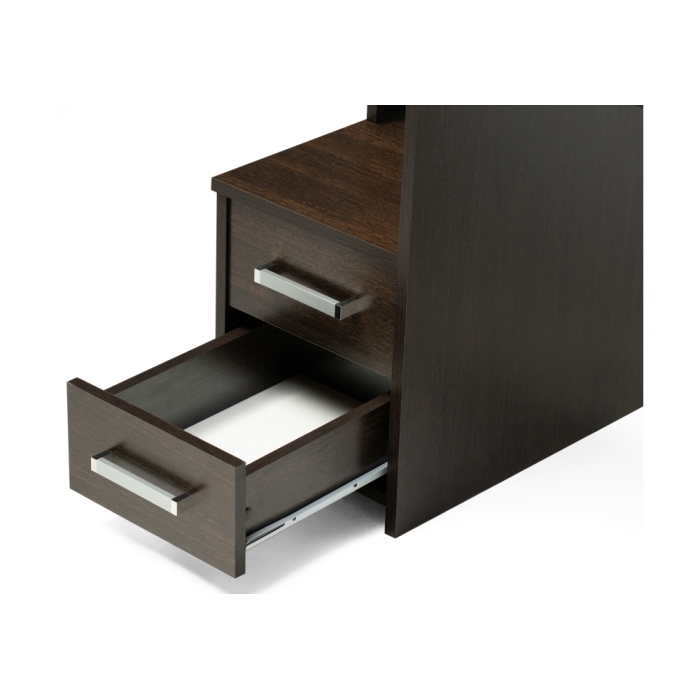 Компьютерный стол Джаз-24 99,6х49,4х86,4 левый венге