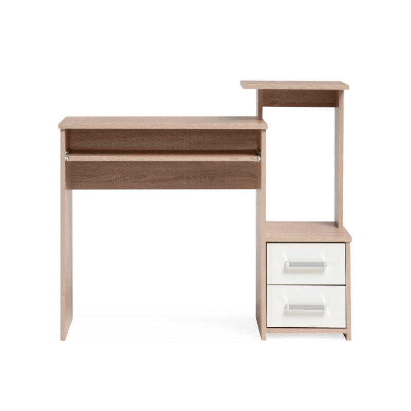 Компьютерный стол Джаз-24 99,6х49,4х86,4 правый дуб сонома