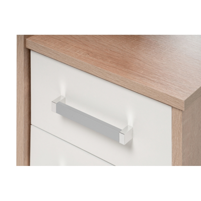 Компьютерный стол Джаз-24 99,6х49,4х86,4 правый дуб сонома