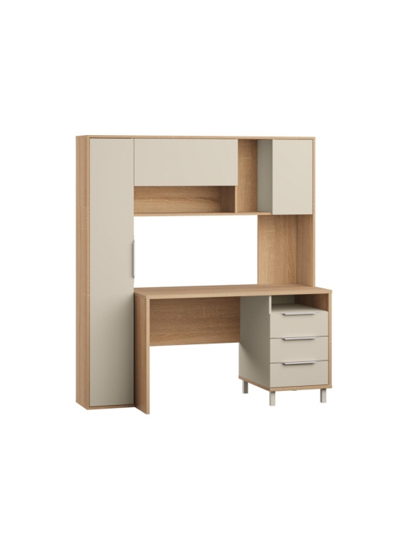 Компьютерный стол Комфорт 12.95 N дуб сонома / сатин