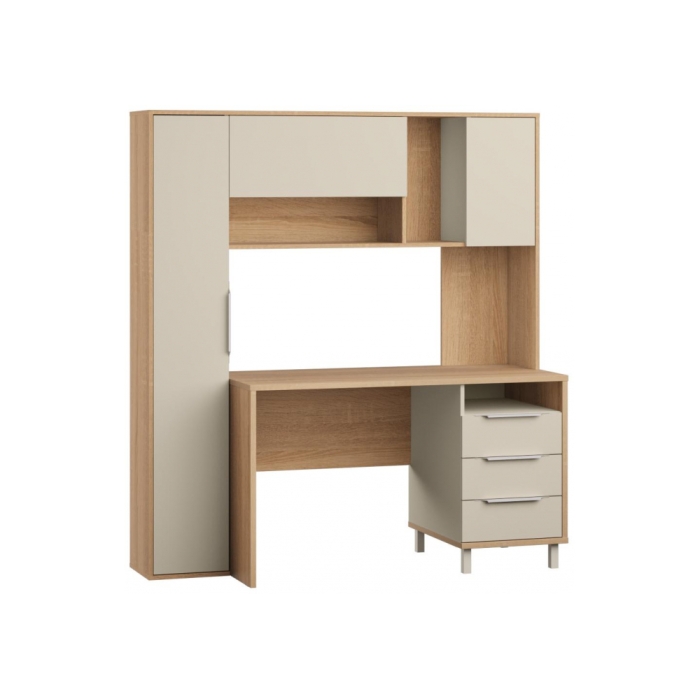 Компьютерный стол Комфорт 12.95 N дуб сонома / сатин