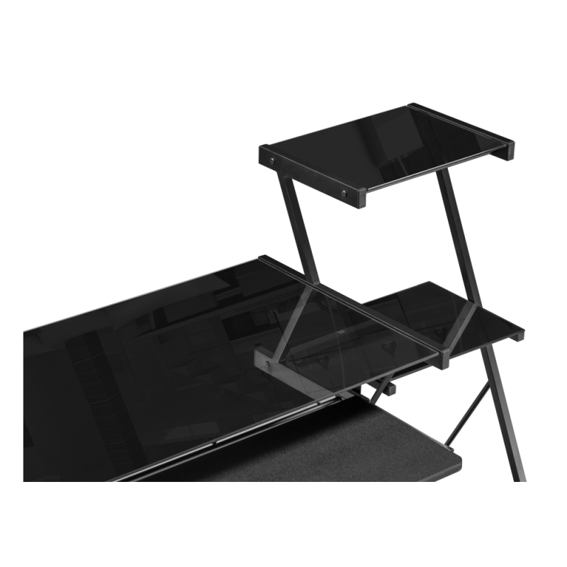 Компьютерный стол Kros 140х55х101 black