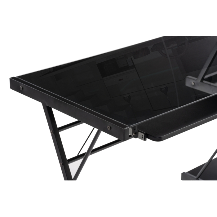 Компьютерный стол Kros 140х55х101 black