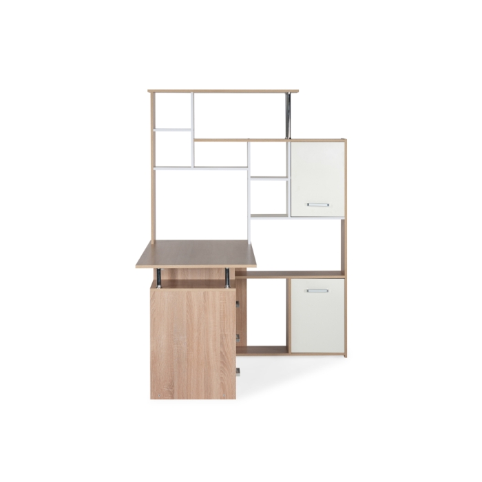 Компьютерный стол КС15 правый 142,7х130х175,2 дуб сонома