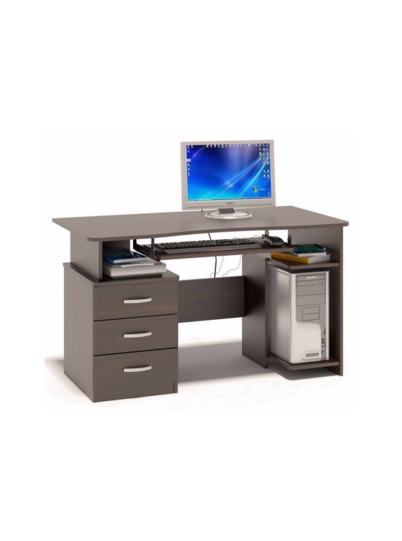 Компьютерный стол КСТ-08.1 130х60х74 венге