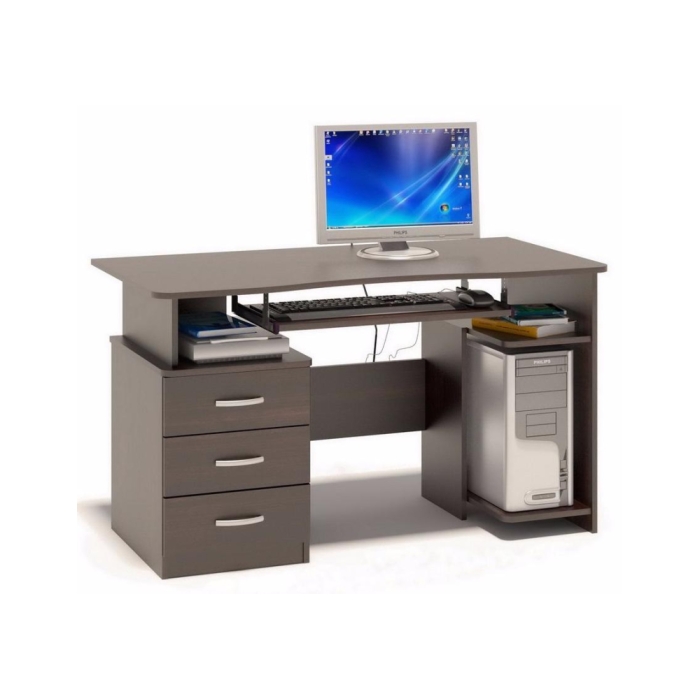 Компьютерный стол КСТ-08.1 130х60х74 венге