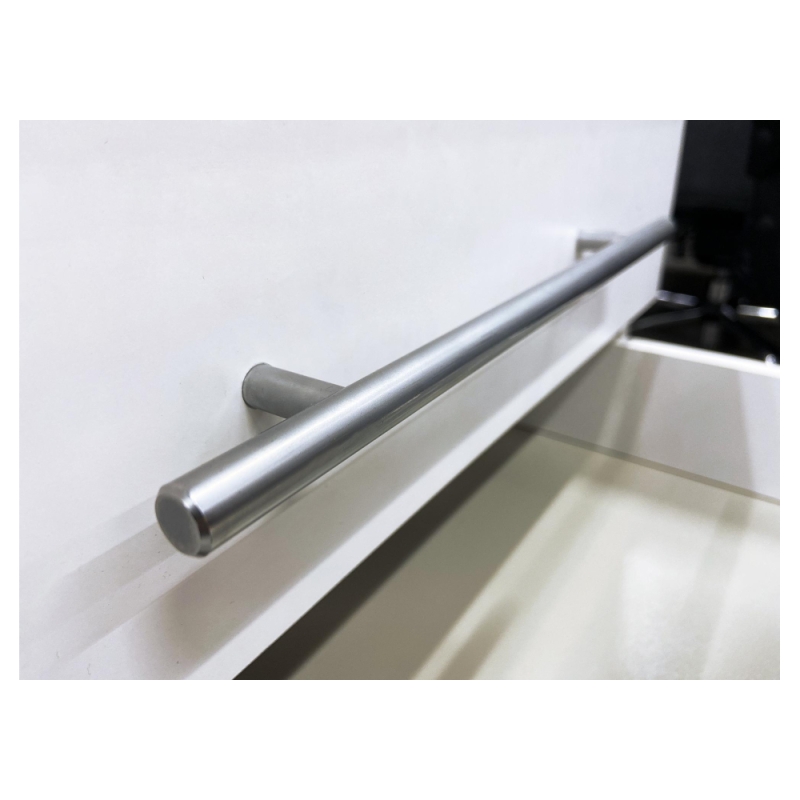 Компьютерный стол КСТ-109П правый дуб сонома / белый