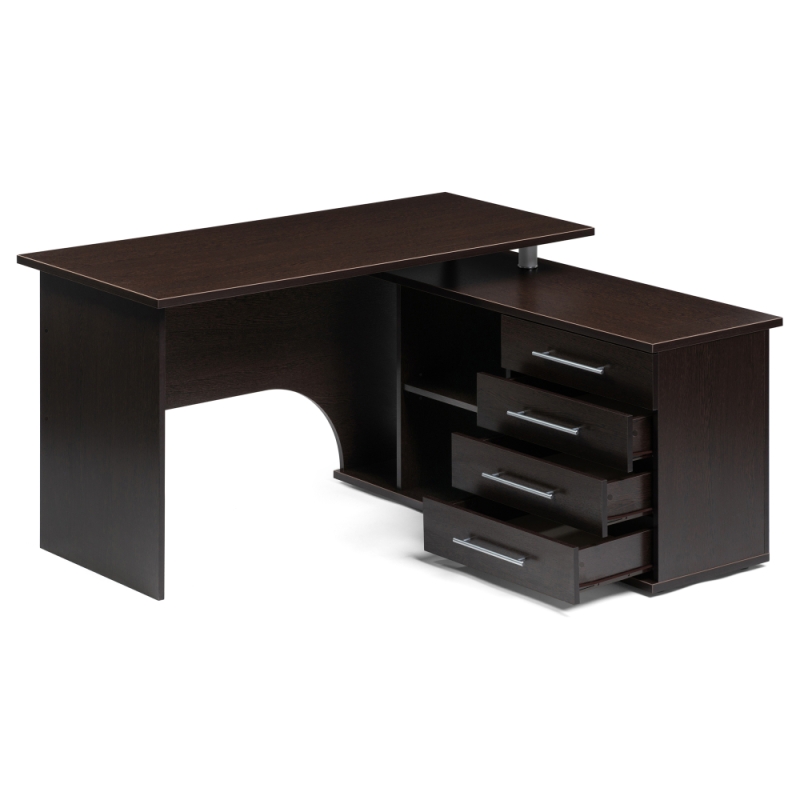 Компьютерный стол КСТ-109П правый венге