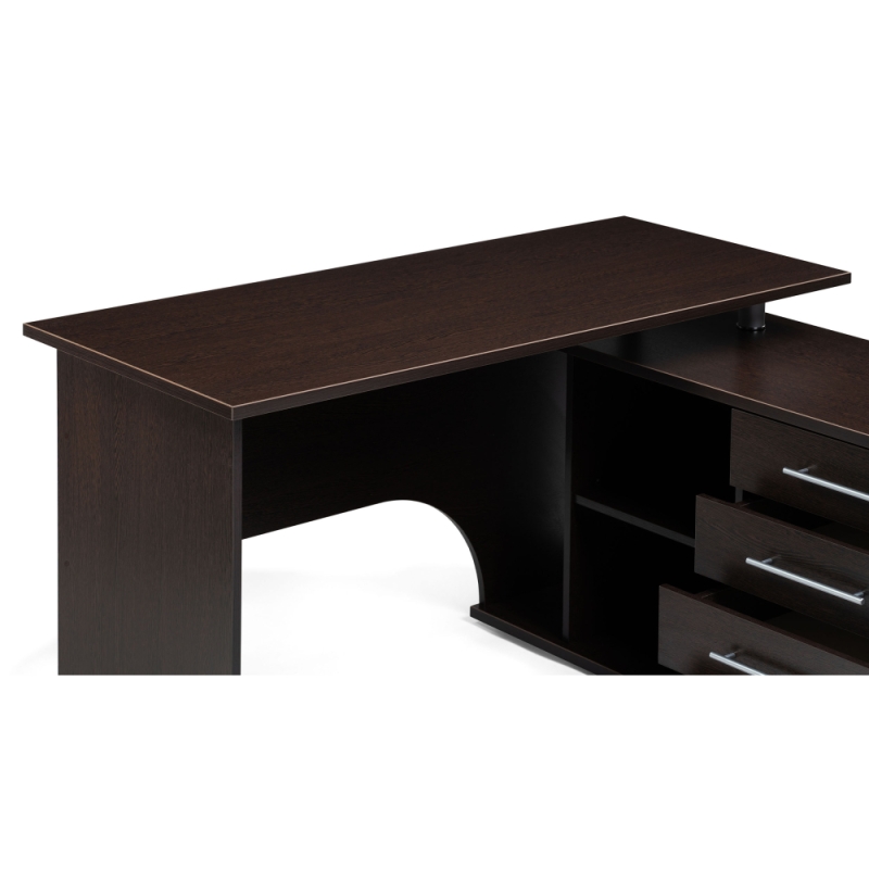 Компьютерный стол КСТ-109П правый венге