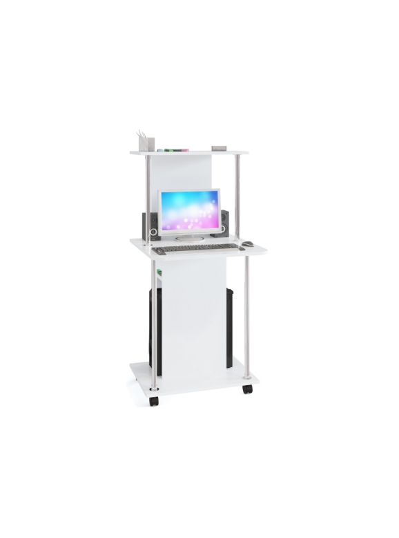 Компьютерный стол КСТ-12 60х60х125,5 белый