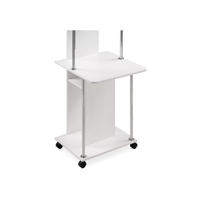 Компьютерный стол КСТ-12 60х60х125,5 белый