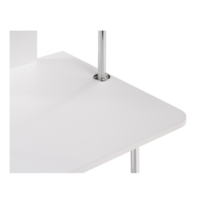 Компьютерный стол КСТ-12 60х60х125,5 белый