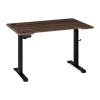 Компьютерный стол Маркос с механизмом подъема 120х75х75 черный / кантри орех