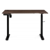 Компьютерный стол Маркос с механизмом подъема 120х75х75 черный / кантри орех