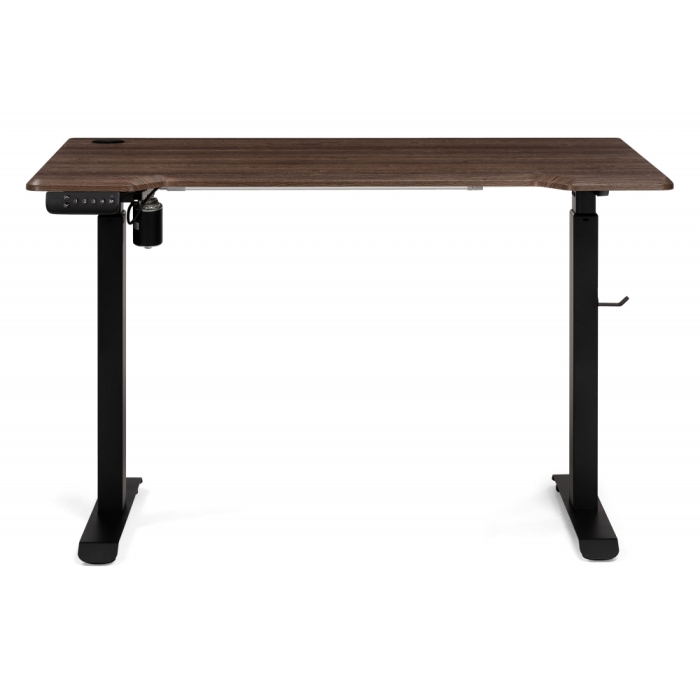 Компьютерный стол Маркос с механизмом подъема 120х75х75 черный / кантри орех