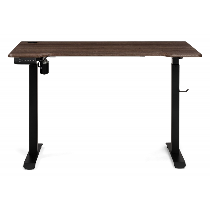 Компьютерный стол Маркос с механизмом подъема 120х75х75 черный / кантри орех