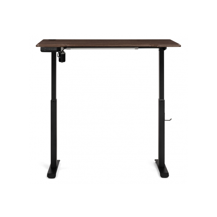 Компьютерный стол Маркос с механизмом подъема 120х75х75 черный / кантри орех
