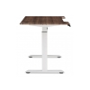 Компьютерный стол Маркос с механизмом подъема 120х75х75 орех кантри / белый