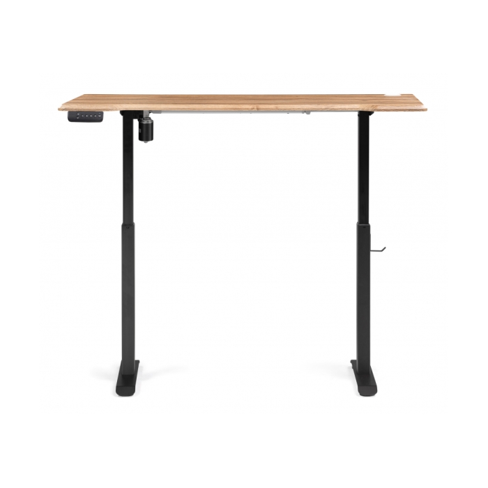 Компьютерный стол Маркос с механизмом подъема 140х80х75 дуб вотан / черный