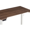 Компьютерный стол Маркос с механизмом подъема 140х80х75 орех кантри / белый