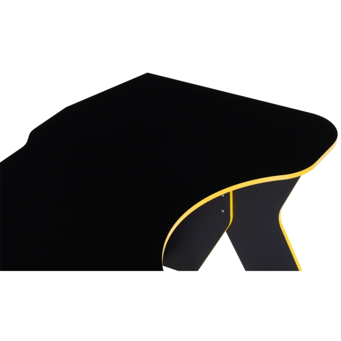 Компьютерный стол Вивианн 140х89х75 черный / желтый