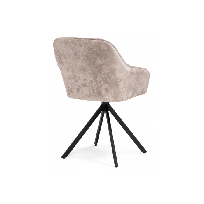 Кресло Дакота крутящееся бежевое / черное