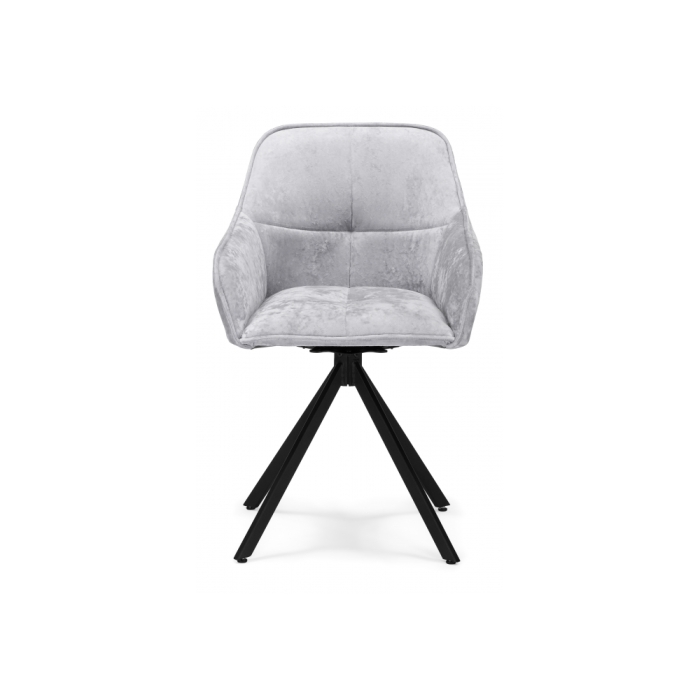 Кресло Дакота крутящееся серое / черное