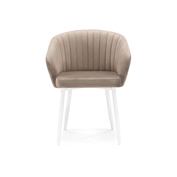 Кресло Корсо бежевое / белое