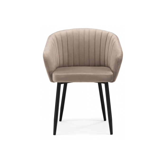 Кресло Корсо бежевое / черное