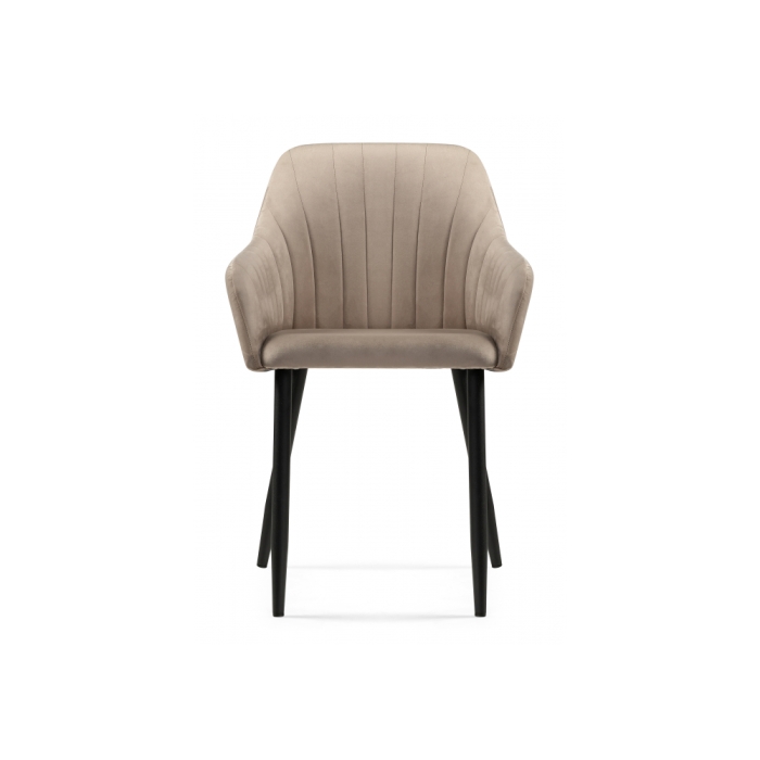 Кресло Слэм бежевое / черное