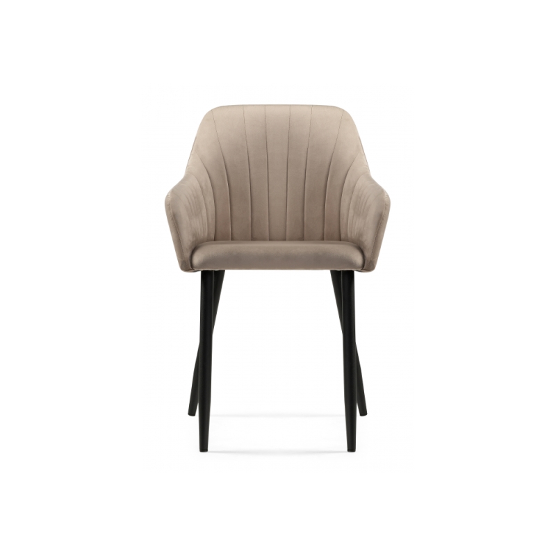 Кресло Слэм бежевое / черное