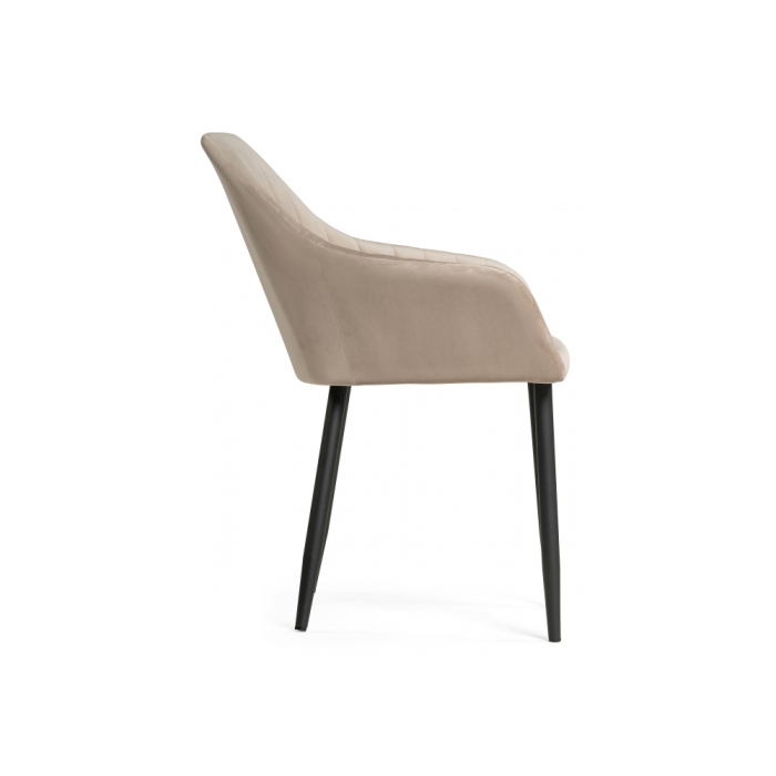 Кресло Слэм бежевое / черное