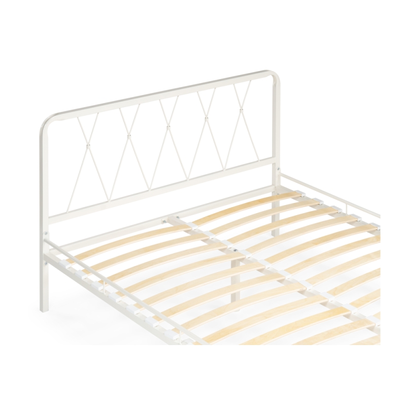 Двуспальная кровать Иоханна 18 160х200 белая