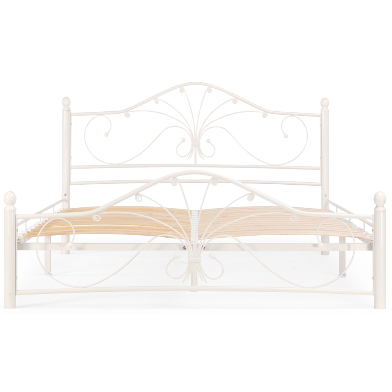 Двуспальная кровать Мэри 2 160х200 белая