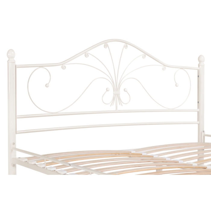 Двуспальная кровать Мэри 2 160х200 белая